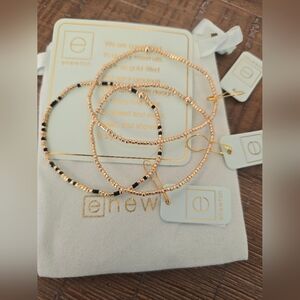 Enewton Gold Luster and Onyx Bundle Of 3